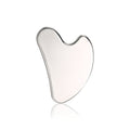 Heart Shape Stainless Steel Gua Sha Board Facial Massage Tool