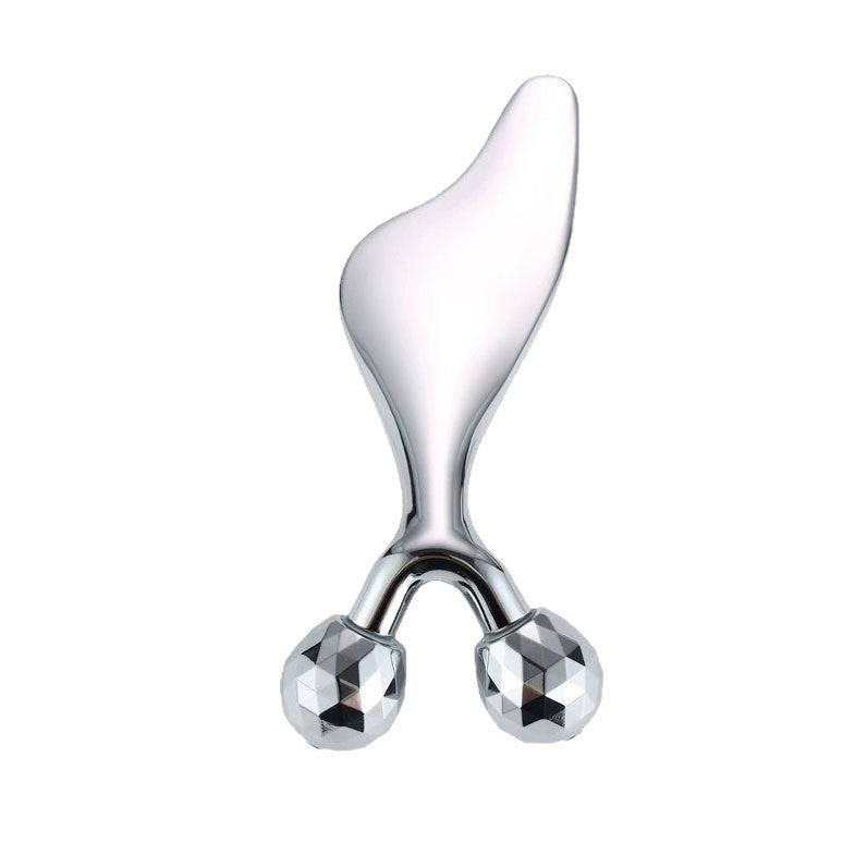 Zinc Alloy Manual Facial Massage Roller