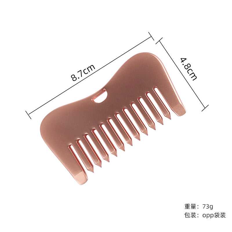 Heart Shape Stainless Steel Gua Sha Board Facial Massage Tool